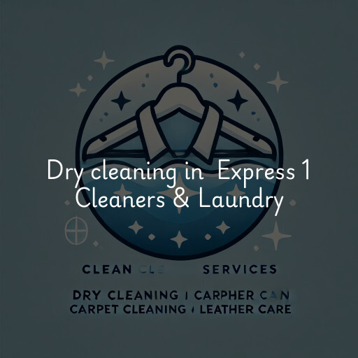 Dry Cleaning at  Express 1 Cleaners & Laundry