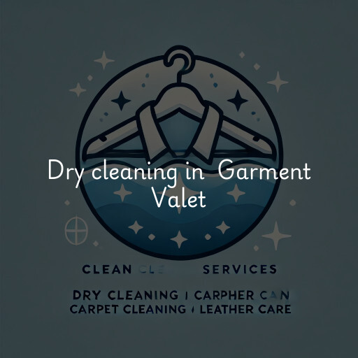 Dry Cleaning at  Garment Valet