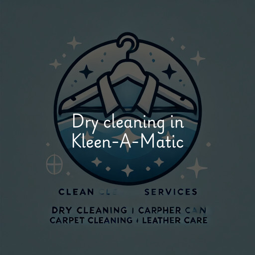 Dry Cleaning at  Kleen-A-Matic