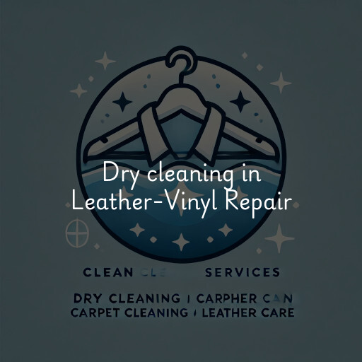 Dry Cleaning at  Leather-Vinyl Repair