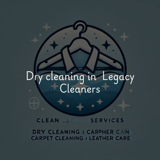 Dry Cleaning at  Legacy Cleaners