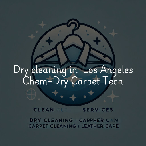 Dry Cleaning at  Los Angeles Chem-Dry Carpet Tech