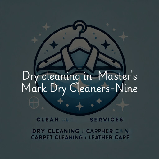 Dry Cleaning at  Master's Mark Dry Cleaners-Nine