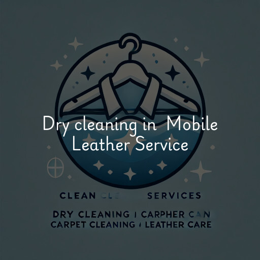 Dry Cleaning at  Mobile Leather Service