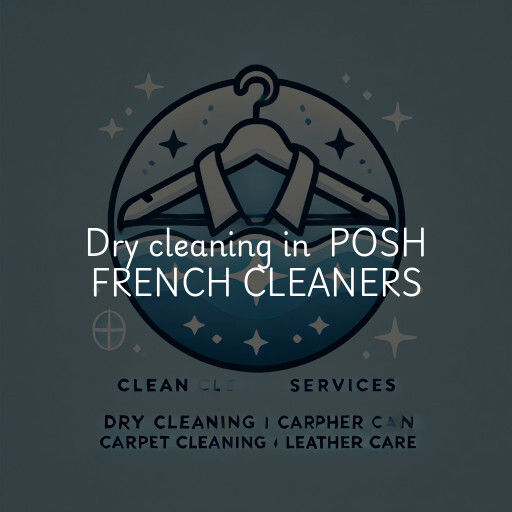 Dry Cleaning at  POSH FRENCH CLEANERS