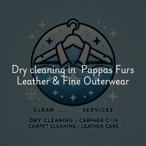 Dry Cleaning at  Pappas Furs Leather & Fine Outerwear