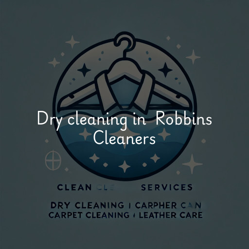 Dry Cleaning at  Robbins Cleaners