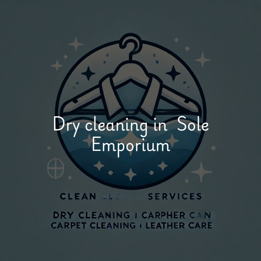 Dry Cleaning at  Sole  Emporium