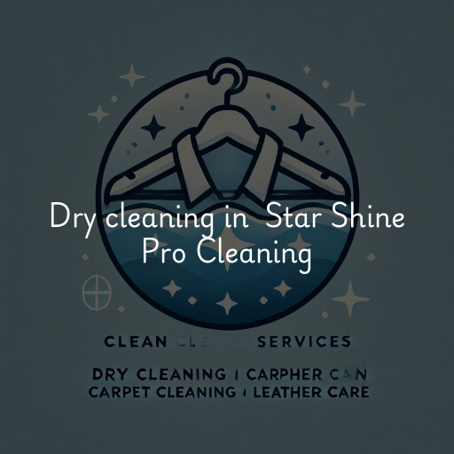 Dry Cleaning at  Star Shine Pro Cleaning