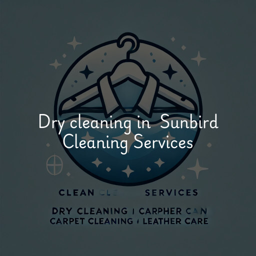 Dry Cleaning at  Sunbird Cleaning Services