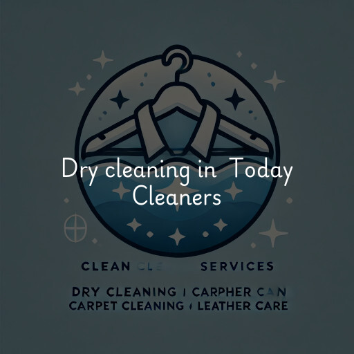 Dry Cleaning at  Today Cleaners