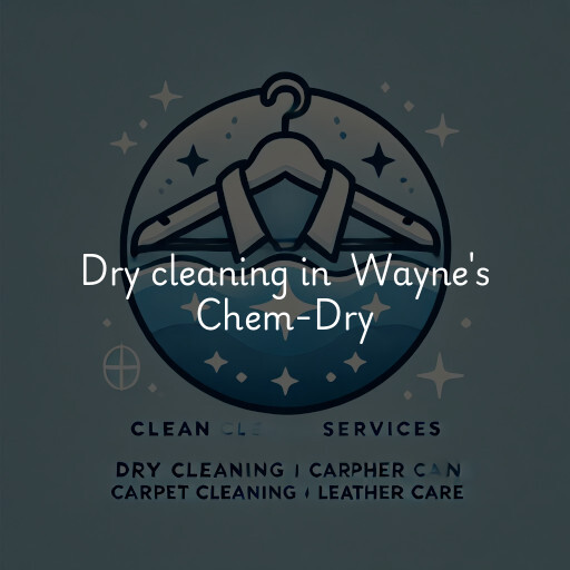 Dry Cleaning at  Wayne's Chem-Dry