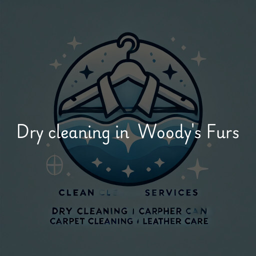 Dry Cleaning at  Woody's Furs