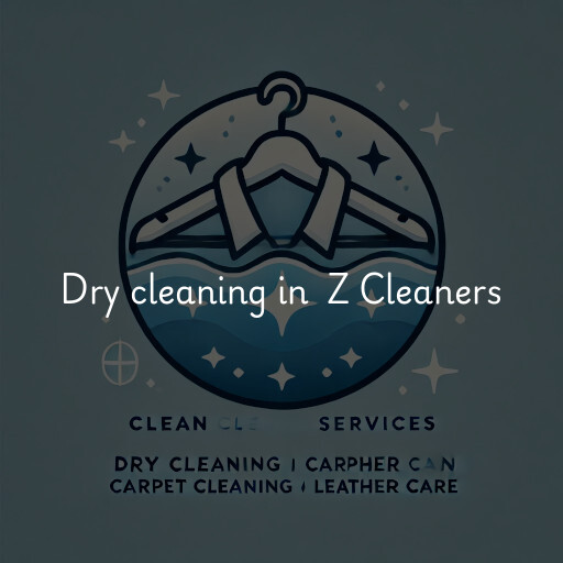 Dry Cleaning at  Z Cleaners