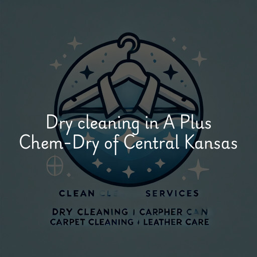 Dry cleaning services A Plus Chem-Dry of Central Kansas