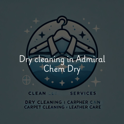 Dry cleaning services Admiral Chem Dry