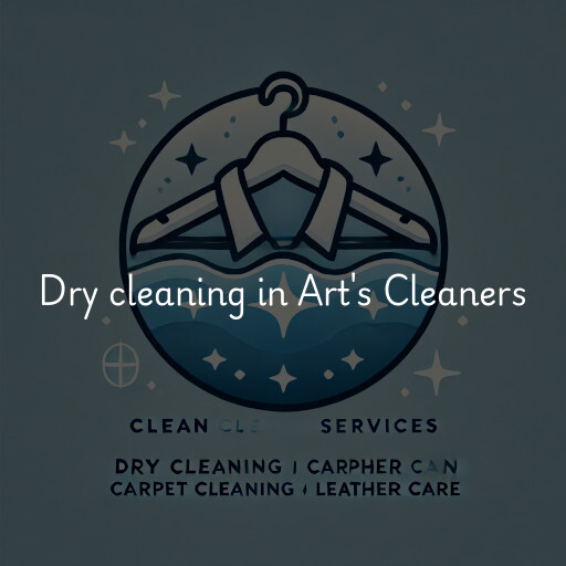 Dry cleaning services Art's Cleaners