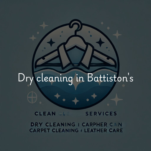 Dry cleaning services Battiston's