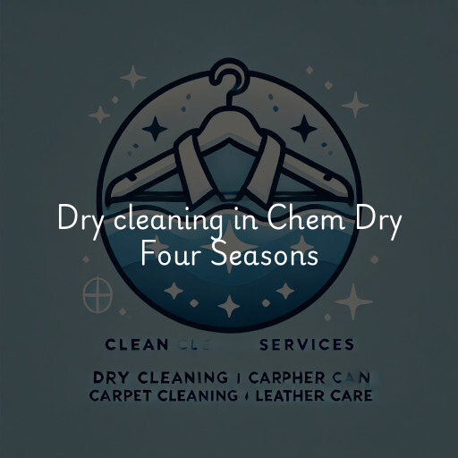 Dry cleaning services Chem Dry Four Seasons