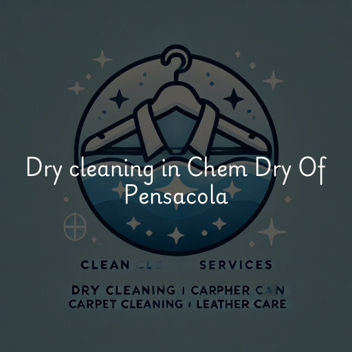 Dry cleaning services Chem Dry Of Pensacola