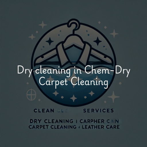 Dry cleaning services Chem-Dry Carpet Cleaning