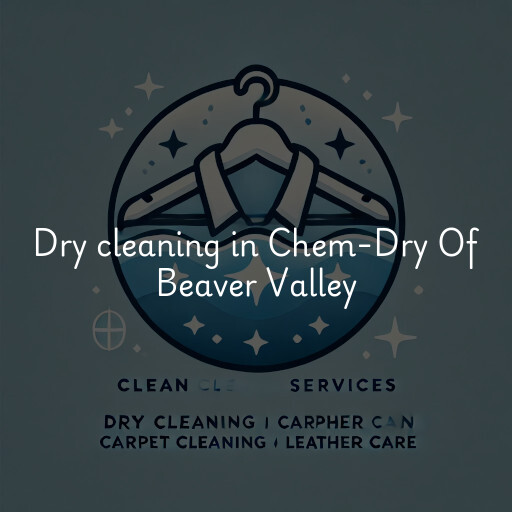 Dry cleaning services Chem-Dry Of Beaver Valley