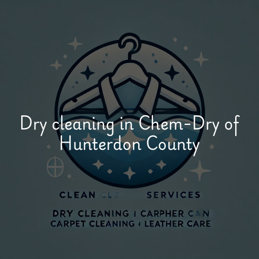 Dry cleaning services Chem-Dry of Hunterdon County