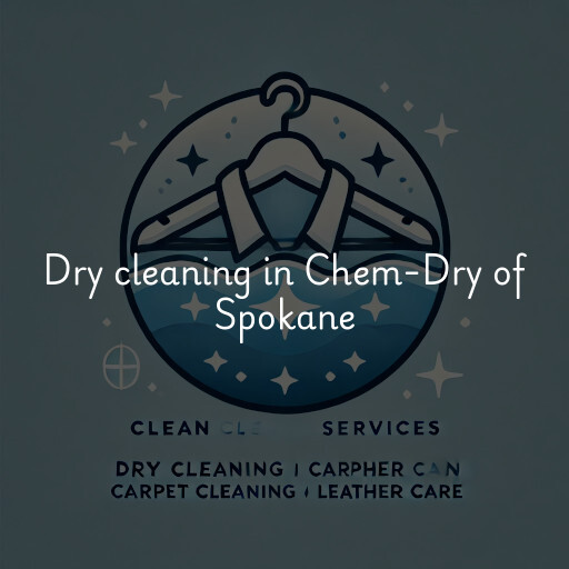 Dry cleaning services Chem-Dry of Spokane