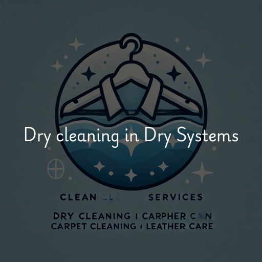 Dry cleaning services Dry Systems