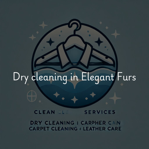 Dry cleaning services Elegant Furs