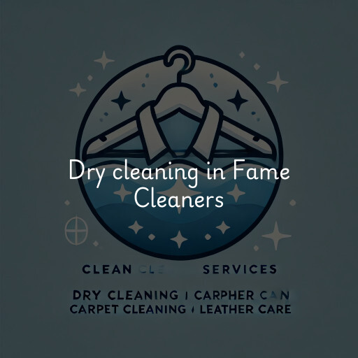 Dry cleaning services Fame Cleaners