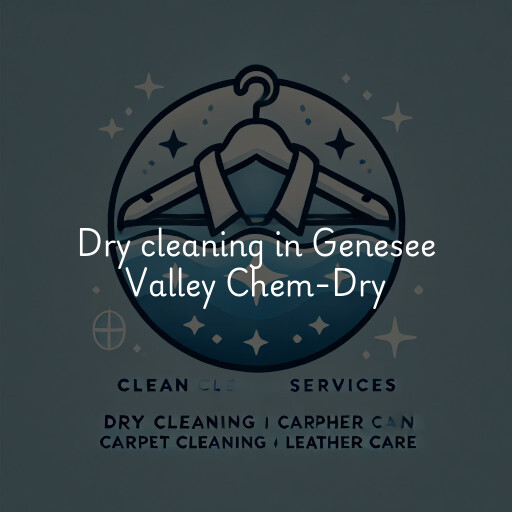 Dry cleaning services Genesee Valley Chem-Dry