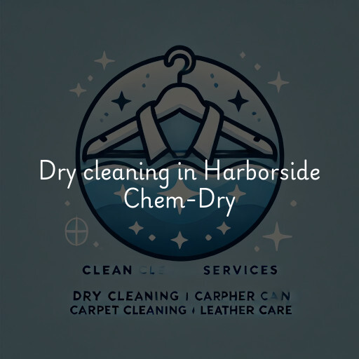 Dry cleaning services Harborside Chem-Dry