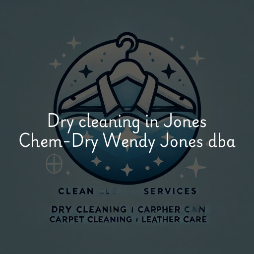 Dry cleaning services Jones Chem-Dry Wendy Jones dba