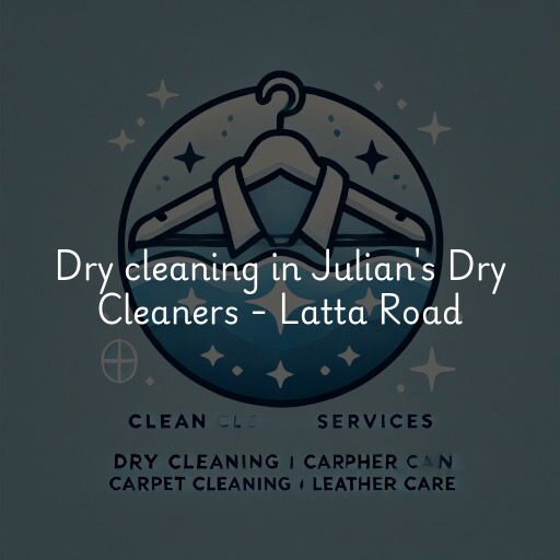 Dry cleaning services Julian's Dry Cleaners - Latta Road