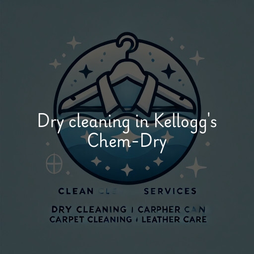 Dry cleaning services Kellogg's Chem-Dry