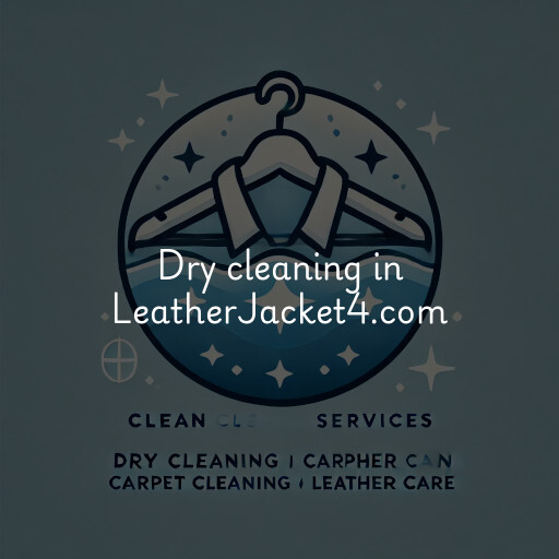 Dry cleaning services LeatherJacket4.com