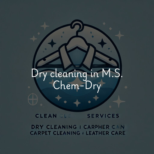 Dry cleaning services M.S. Chem-Dry