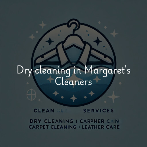 Dry cleaning services Margaret's Cleaners