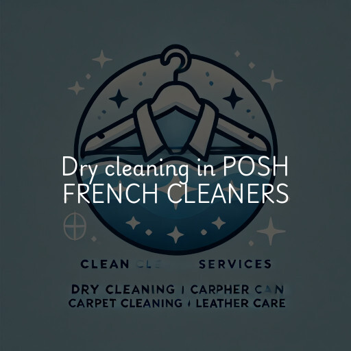 Dry cleaning services POSH FRENCH CLEANERS