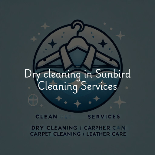 Dry cleaning services Sunbird Cleaning Services