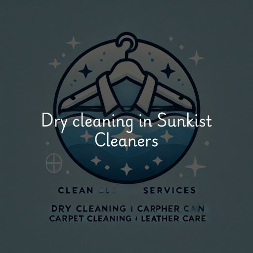 Dry cleaning services Sunkist Cleaners