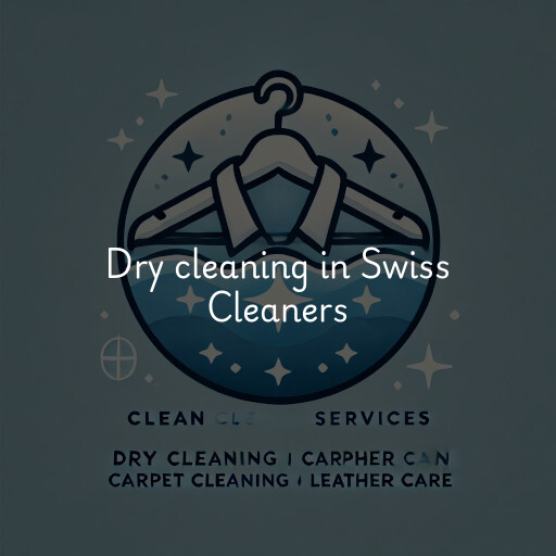 Dry cleaning services Swiss Cleaners