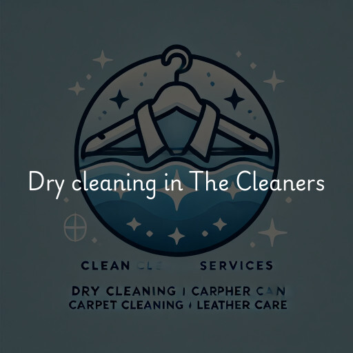 Dry cleaning services The Cleaners