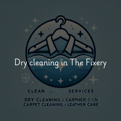 Dry cleaning services The Fixery