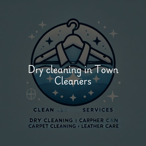 Dry cleaning services Town Cleaners