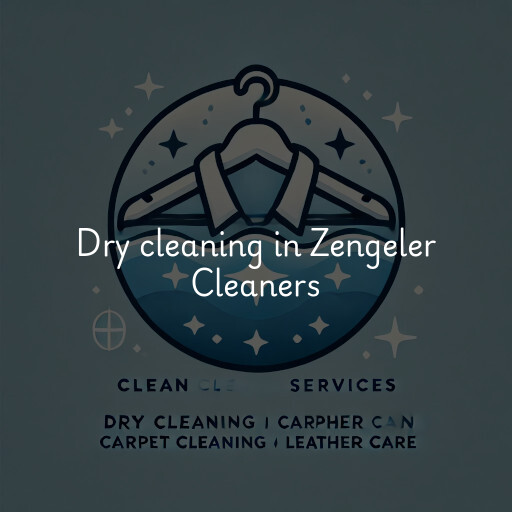 Dry cleaning services Zengeler Cleaners