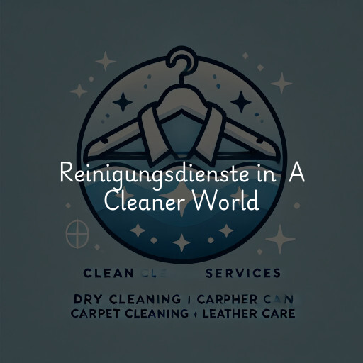 Reinigungsdienste in A Cleaner World