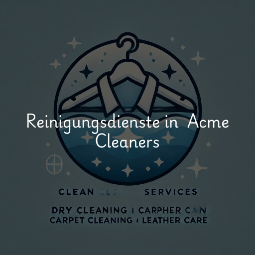 Reinigungsdienste in Acme Cleaners