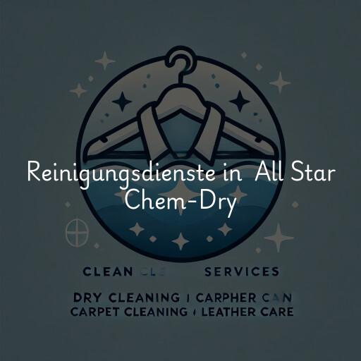 Reinigungsdienste in All Star Chem-Dry